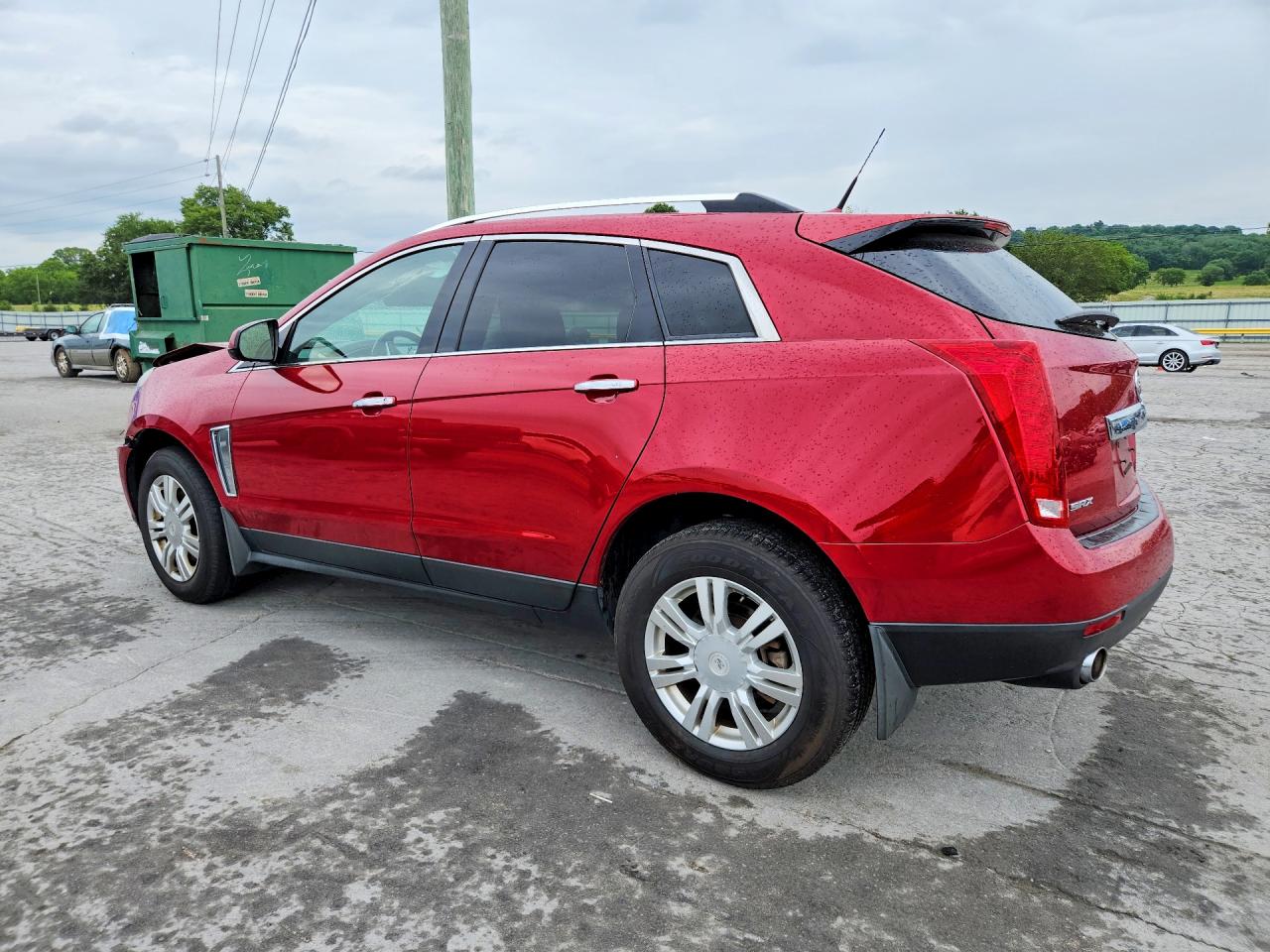 2014 Cadillac Srx Luxury Collection Burgundy vin: 3GYFNBE34ES680389