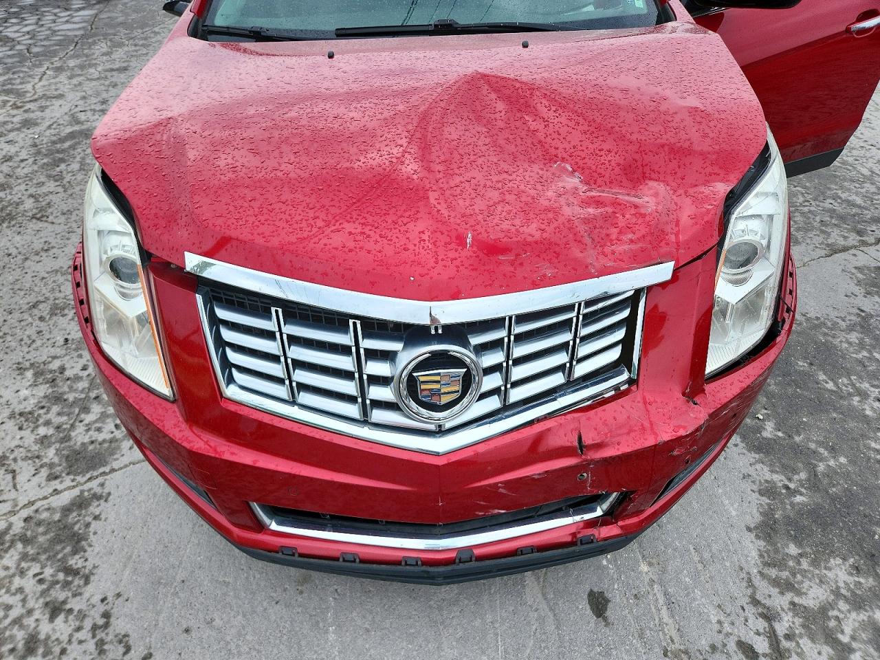 2014 Cadillac Srx Luxury Collection Burgundy vin: 3GYFNBE34ES680389
