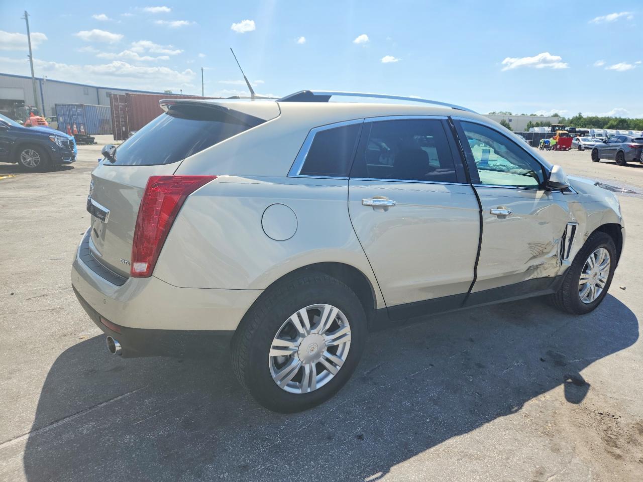 2014 Cadillac Srx Luxury Collection Beige vin: 3GYFNBE34ES682126