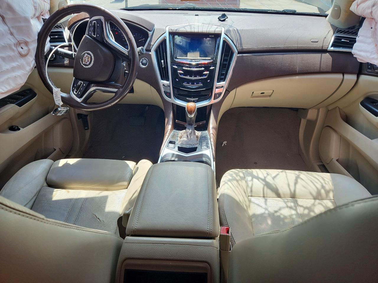 2015 Cadillac Srx Luxury Collection Brown vin: 3GYFNBE34FS521275