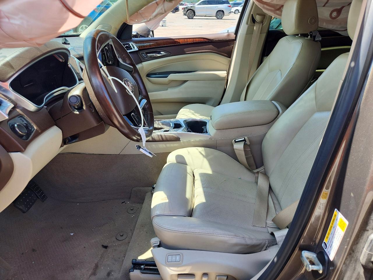 2015 Cadillac Srx Luxury Collection Brown vin: 3GYFNBE34FS521275