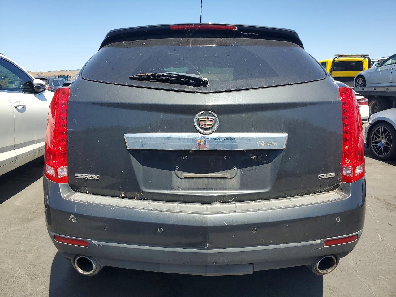 2015 Cadillac Srx Luxury Collection Charcoal vin: 3GYFNBE34FS524337