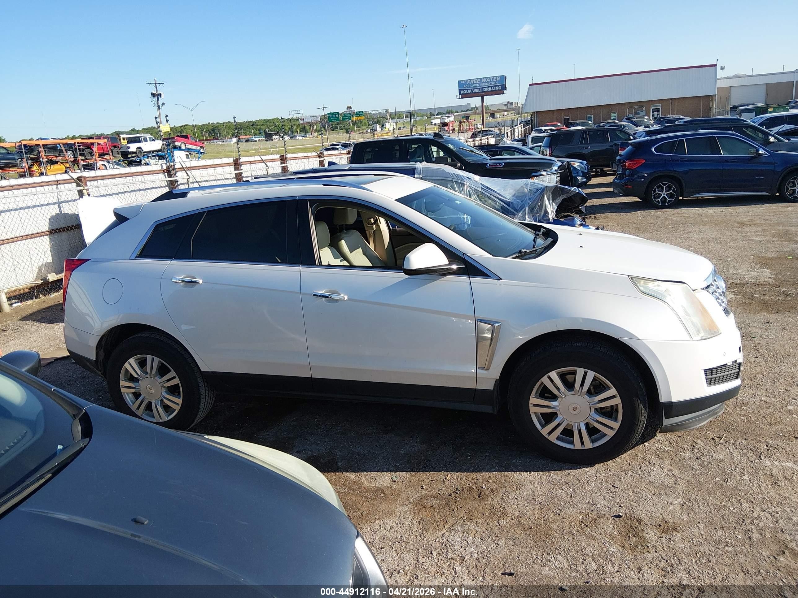 2015 Cadillac Srx Luxury Collection White vin: 3GYFNBE34FS547973