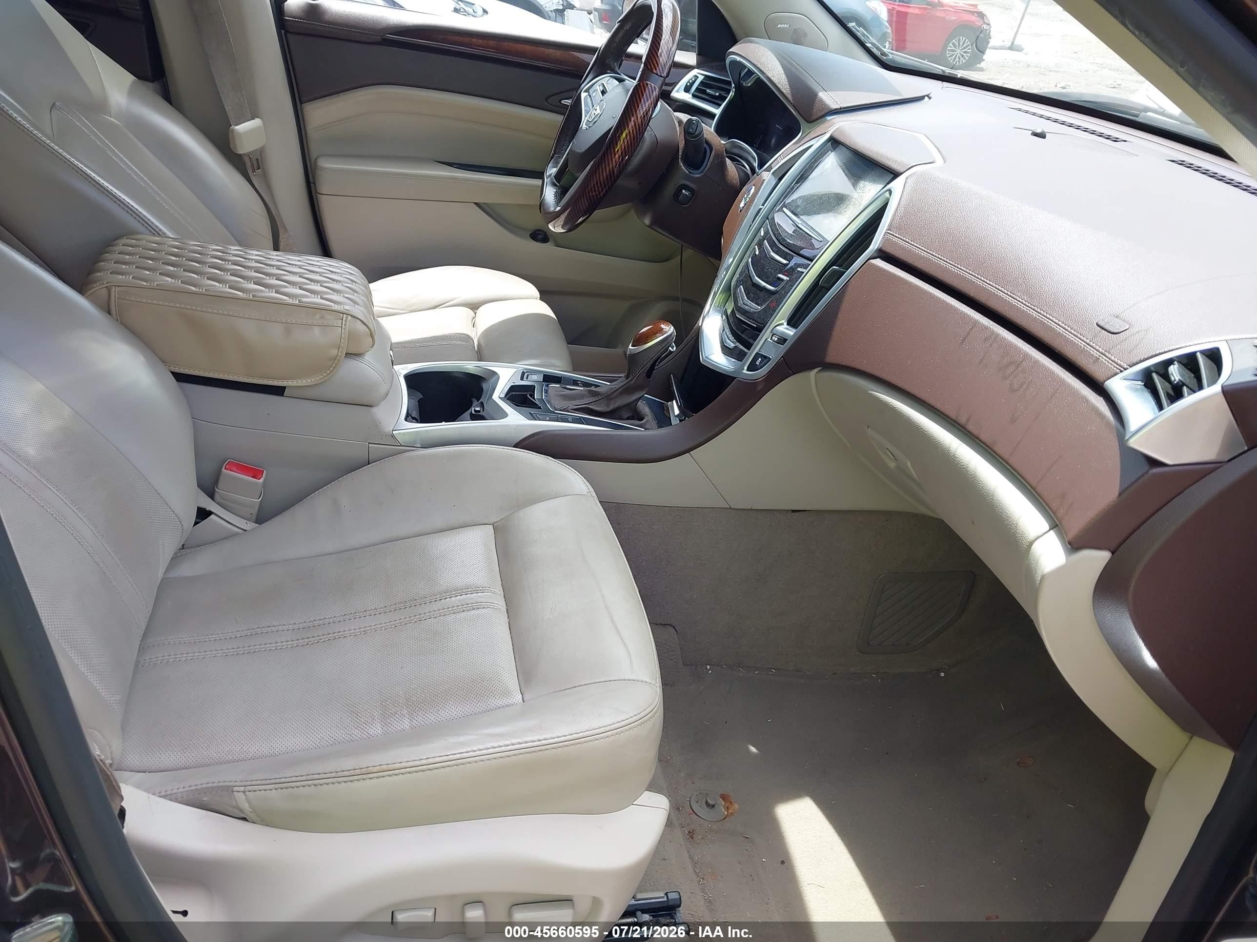 2015 Cadillac Srx Luxury Collection Brown vin: 3GYFNBE34FS549139