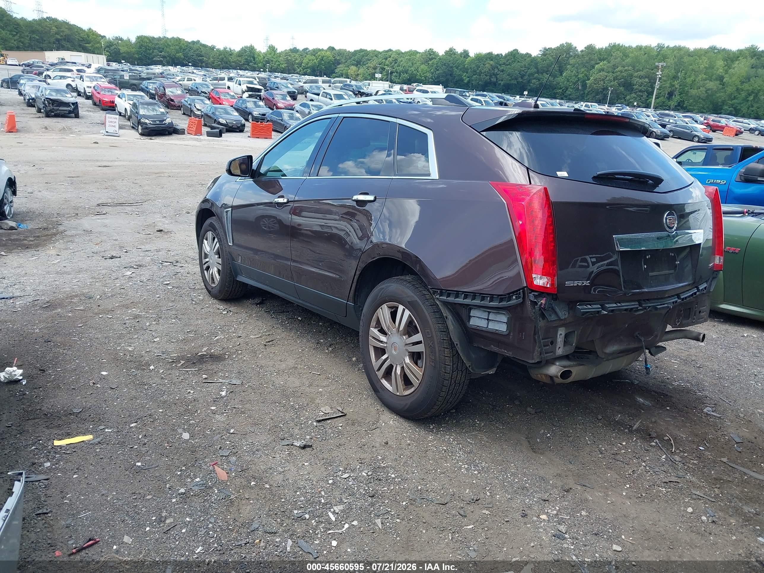 2015 Cadillac Srx Luxury Collection Brown vin: 3GYFNBE34FS549139