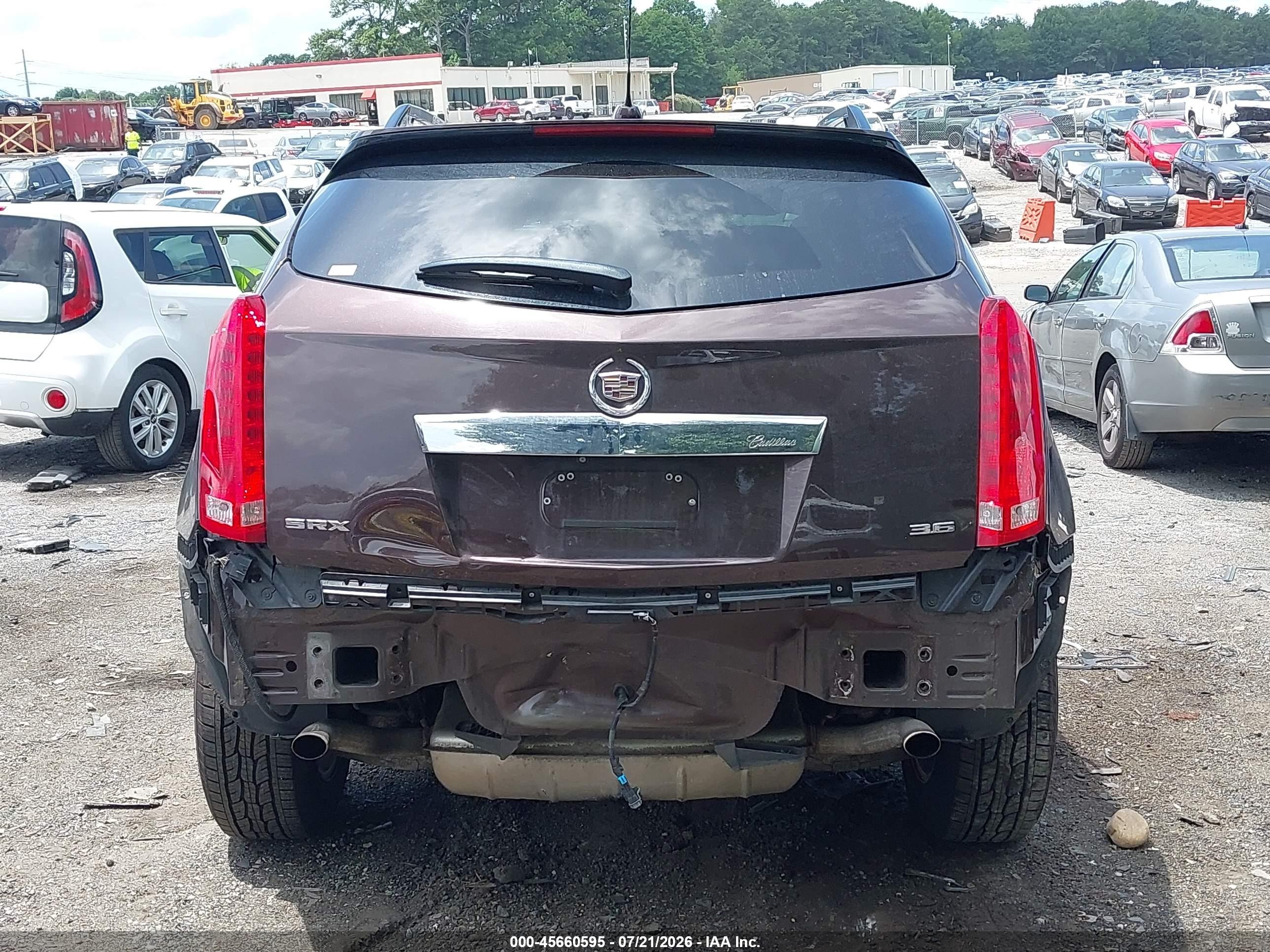 2015 Cadillac Srx Luxury Collection Brown vin: 3GYFNBE34FS549139
