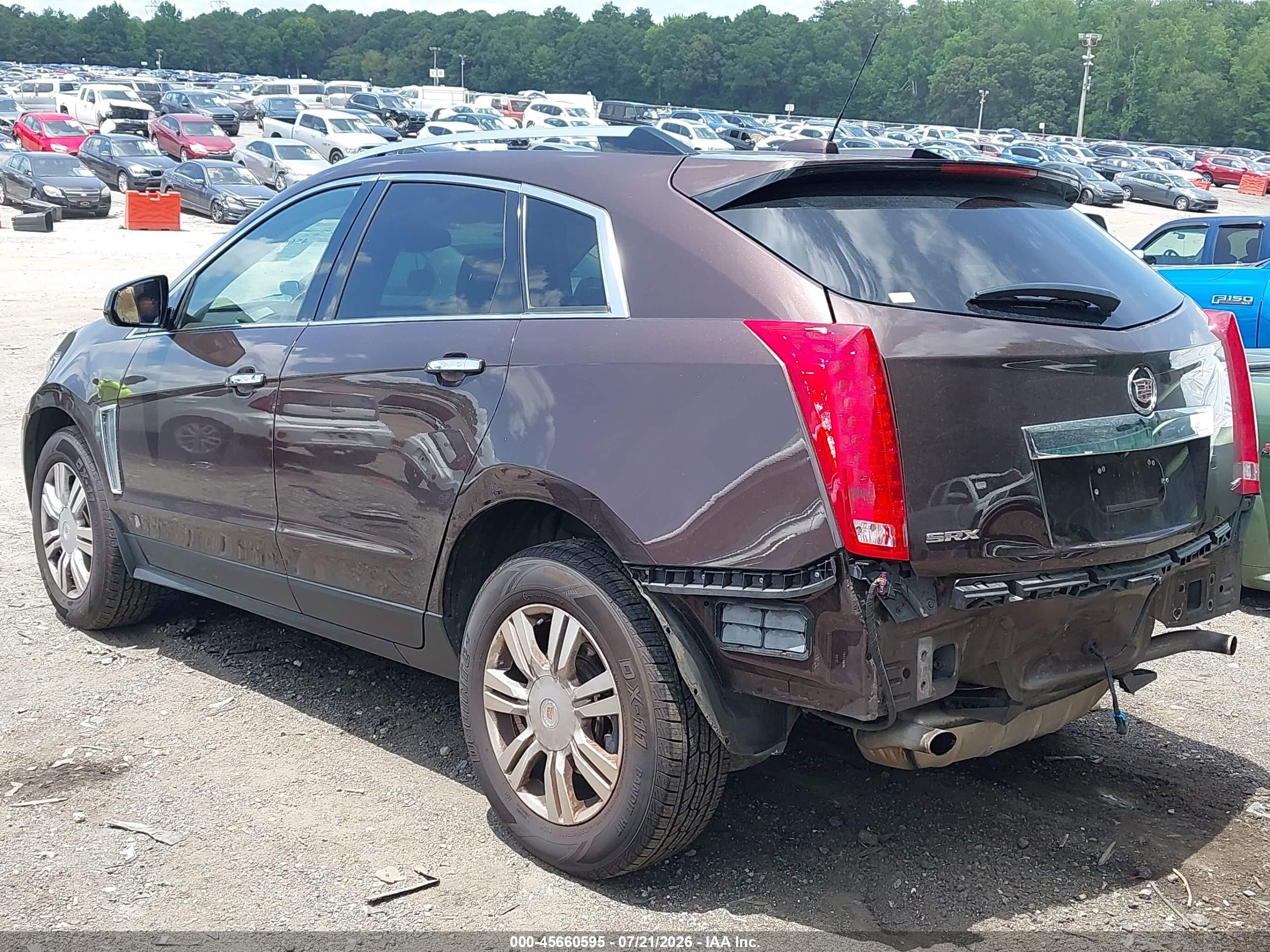 2015 Cadillac Srx Luxury Collection Brown vin: 3GYFNBE34FS549139