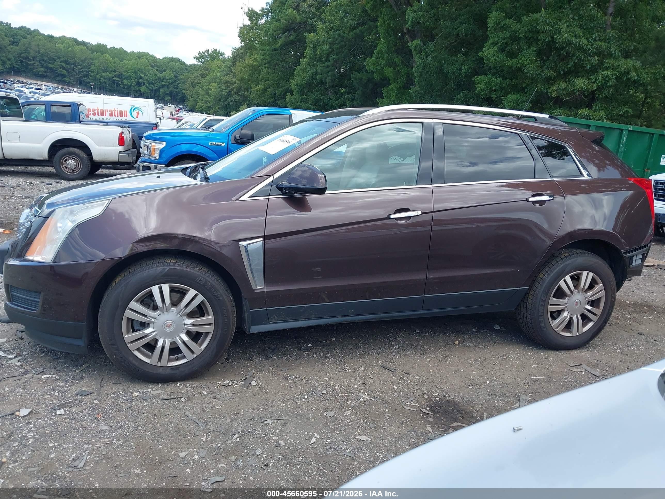 2015 Cadillac Srx Luxury Collection Brown vin: 3GYFNBE34FS549139