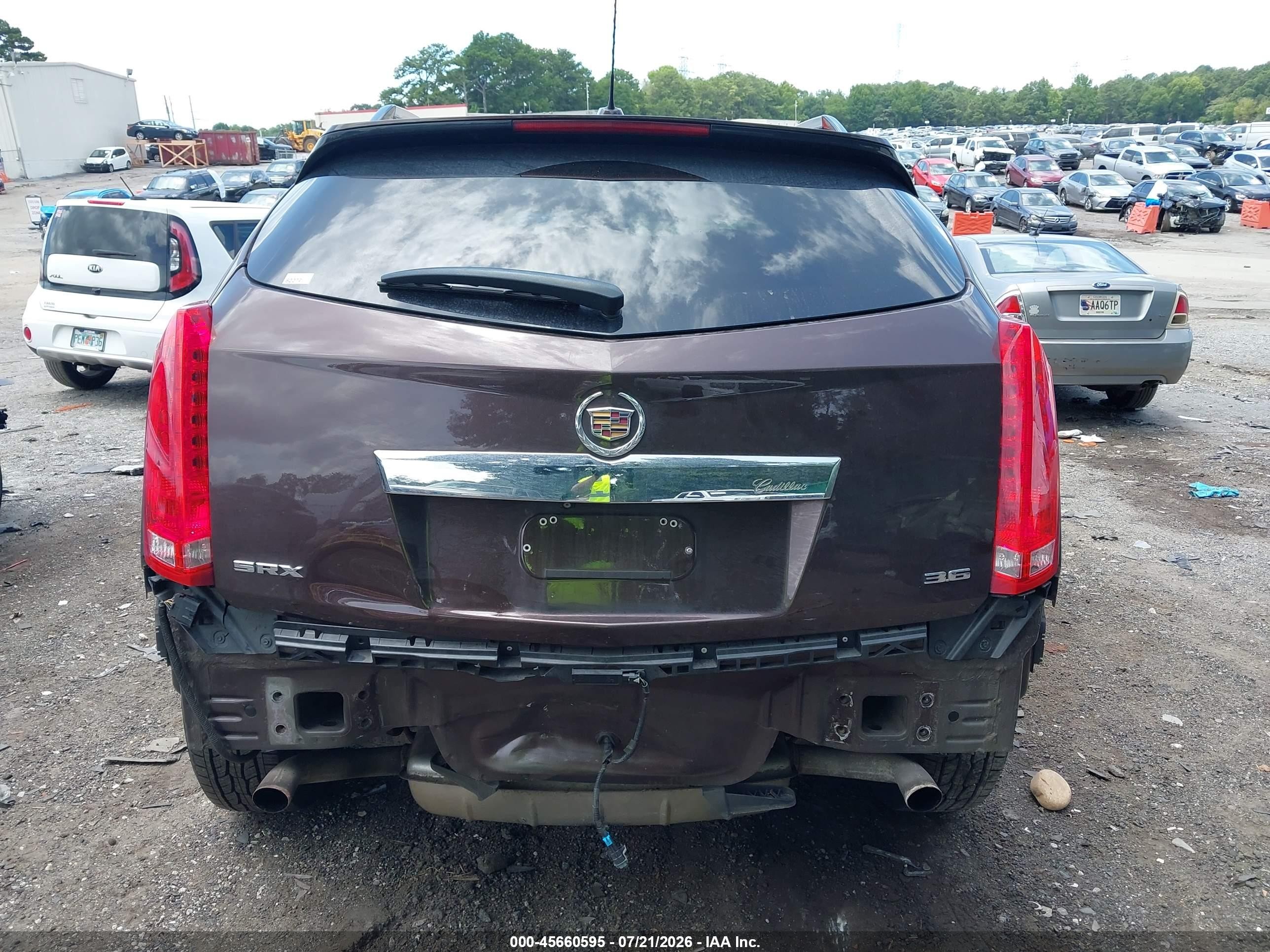 2015 Cadillac Srx Luxury Collection Brown vin: 3GYFNBE34FS549139
