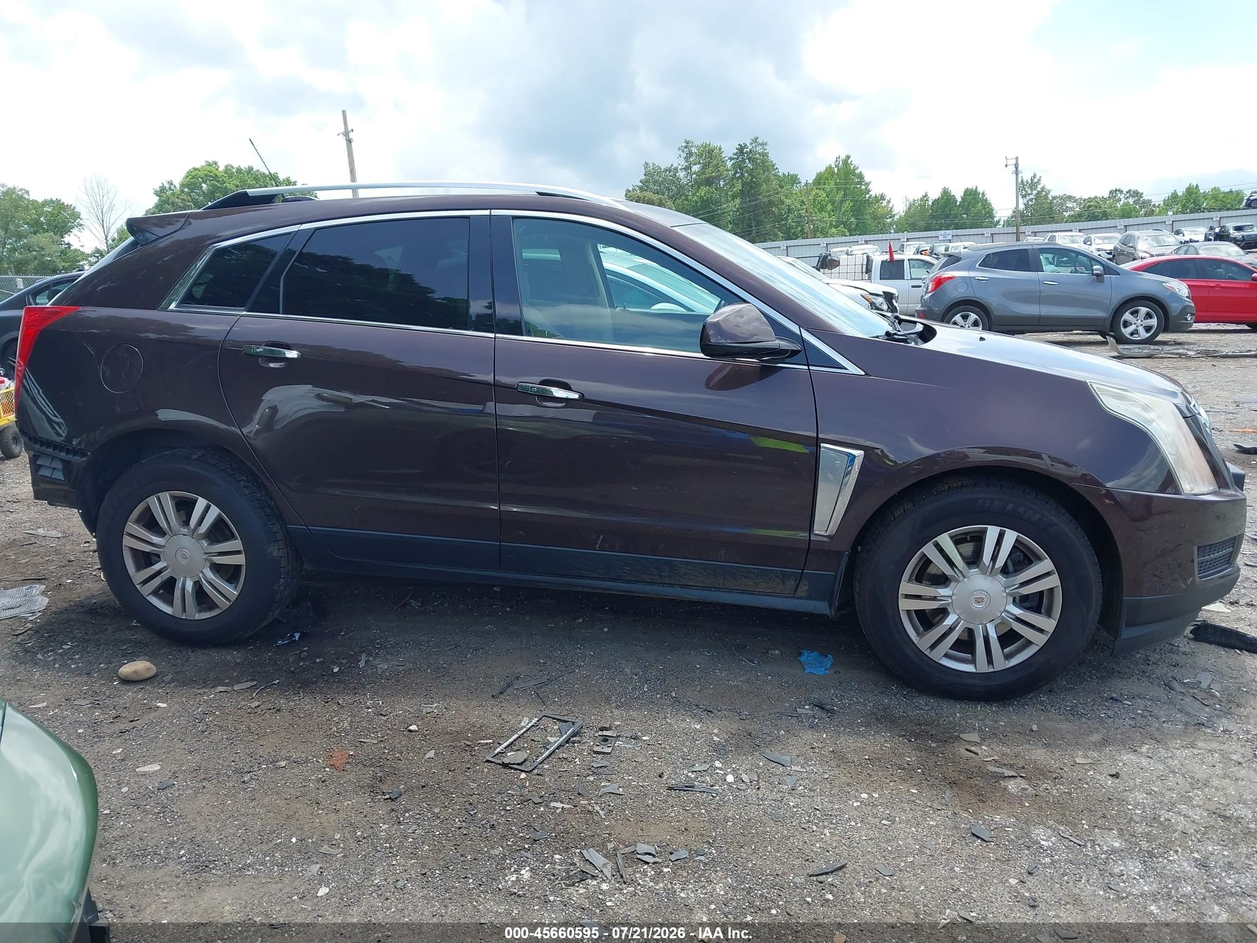 2015 Cadillac Srx Luxury Collection Brown vin: 3GYFNBE34FS549139