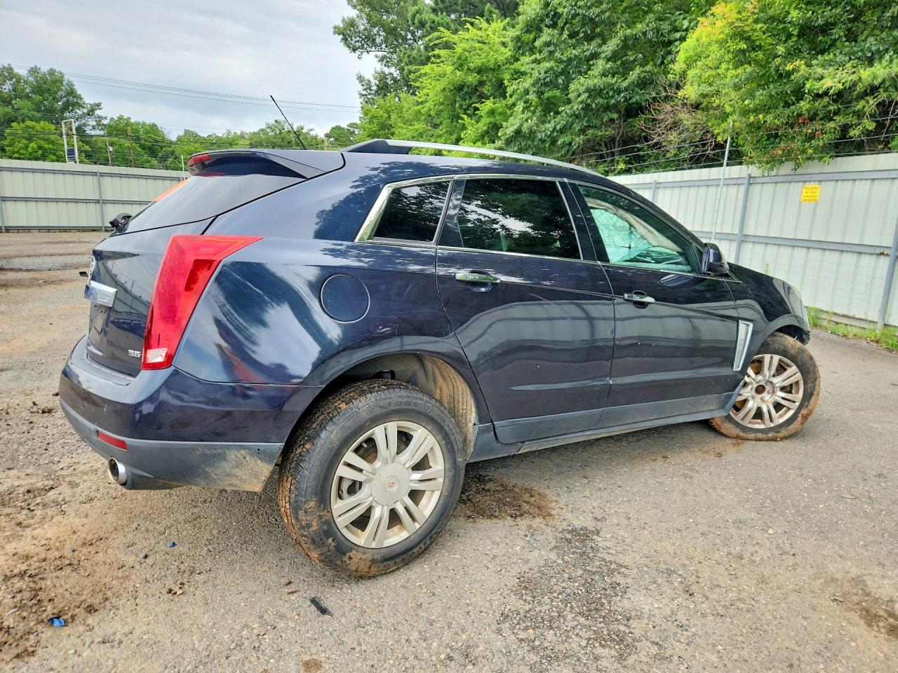 2015 Cadillac Srx Luxury Collection Синий vin: 3GYFNBE34FS552137