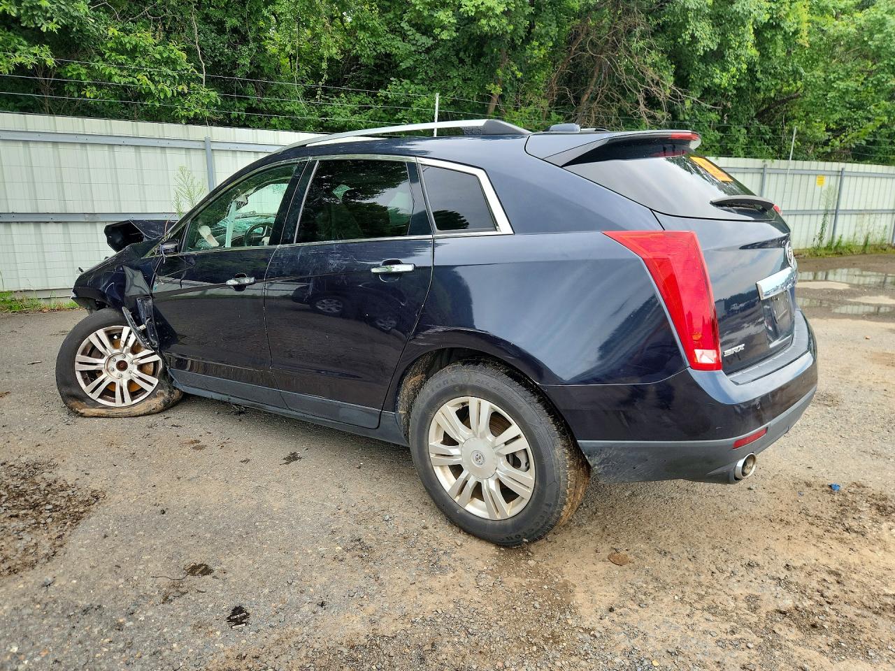 2015 Cadillac Srx Luxury Collection Синий vin: 3GYFNBE34FS552137