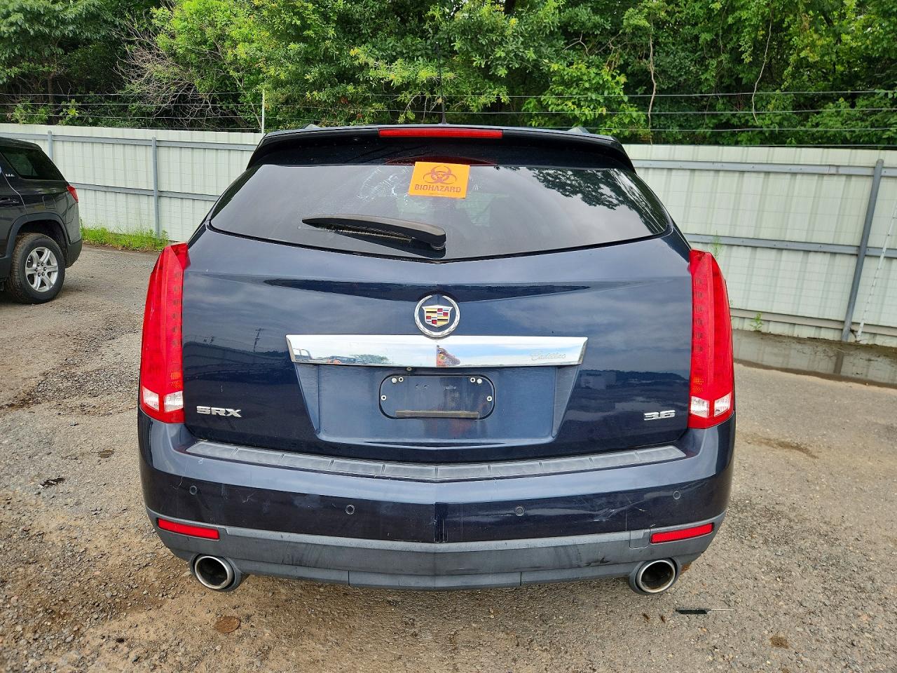 2015 Cadillac Srx Luxury Collection Синий vin: 3GYFNBE34FS552137