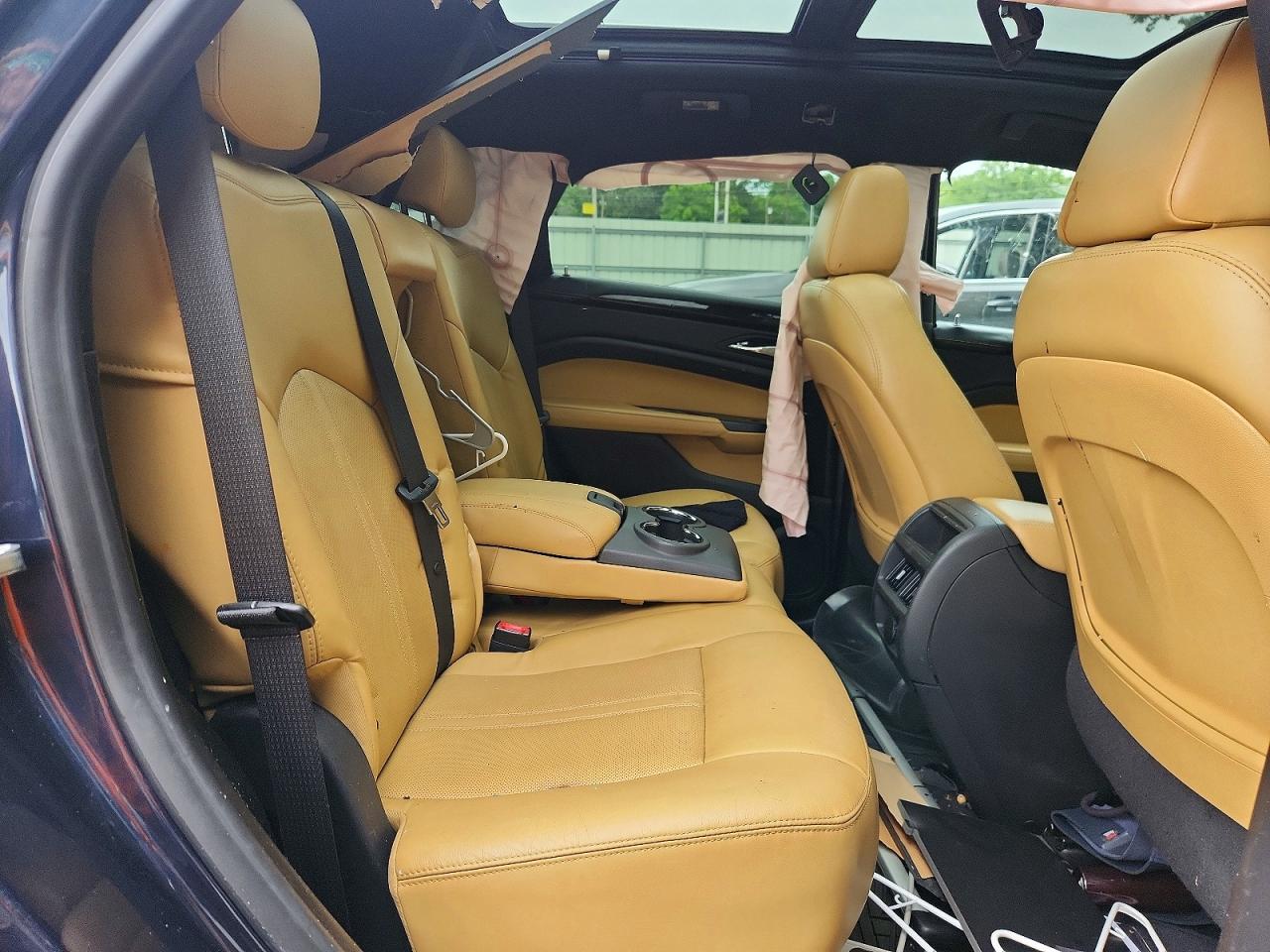 2015 Cadillac Srx Luxury Collection Синий vin: 3GYFNBE34FS552137