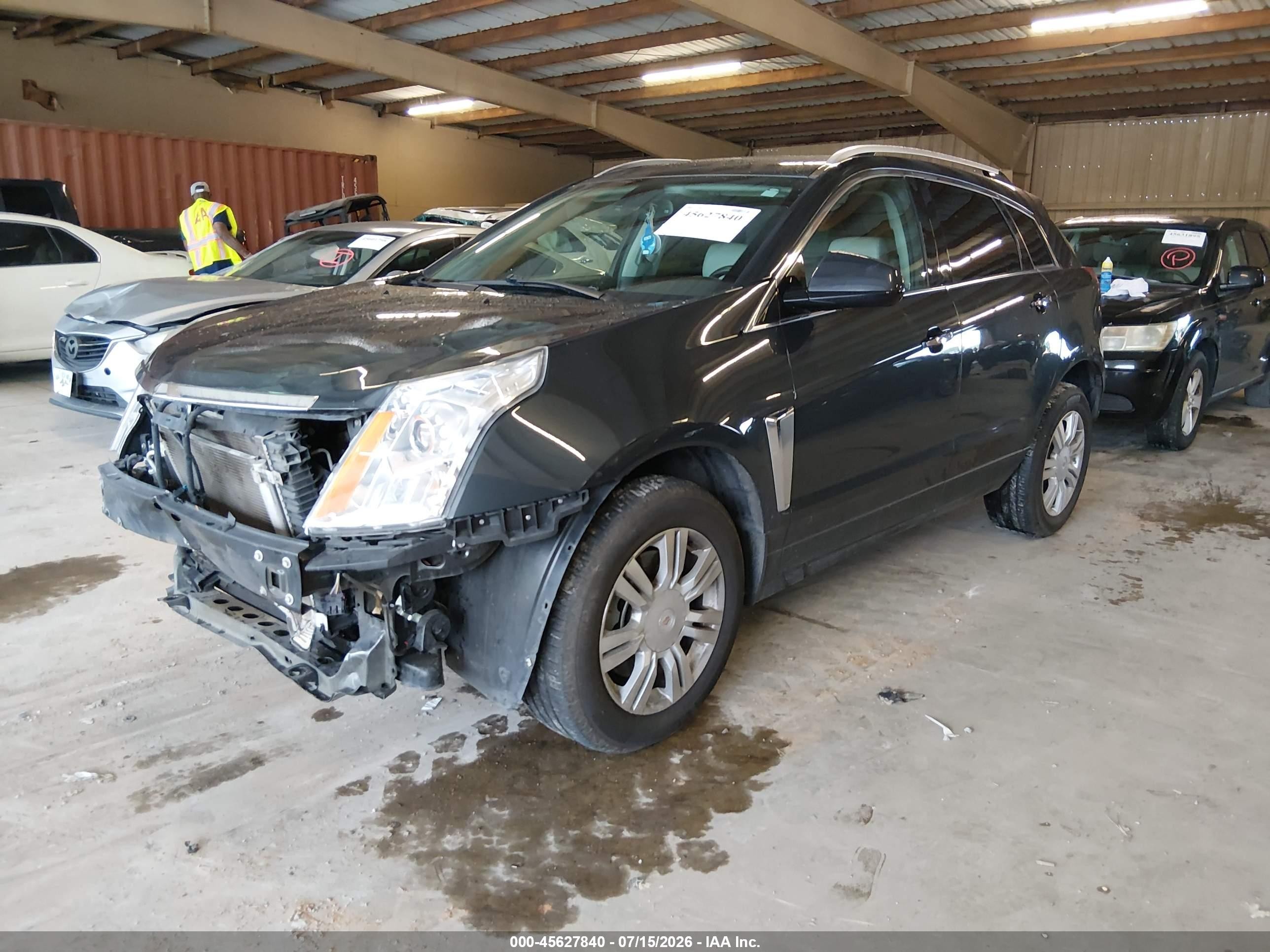 2015 Cadillac Srx Luxury Collection Черный vin: 3GYFNBE34FS557161