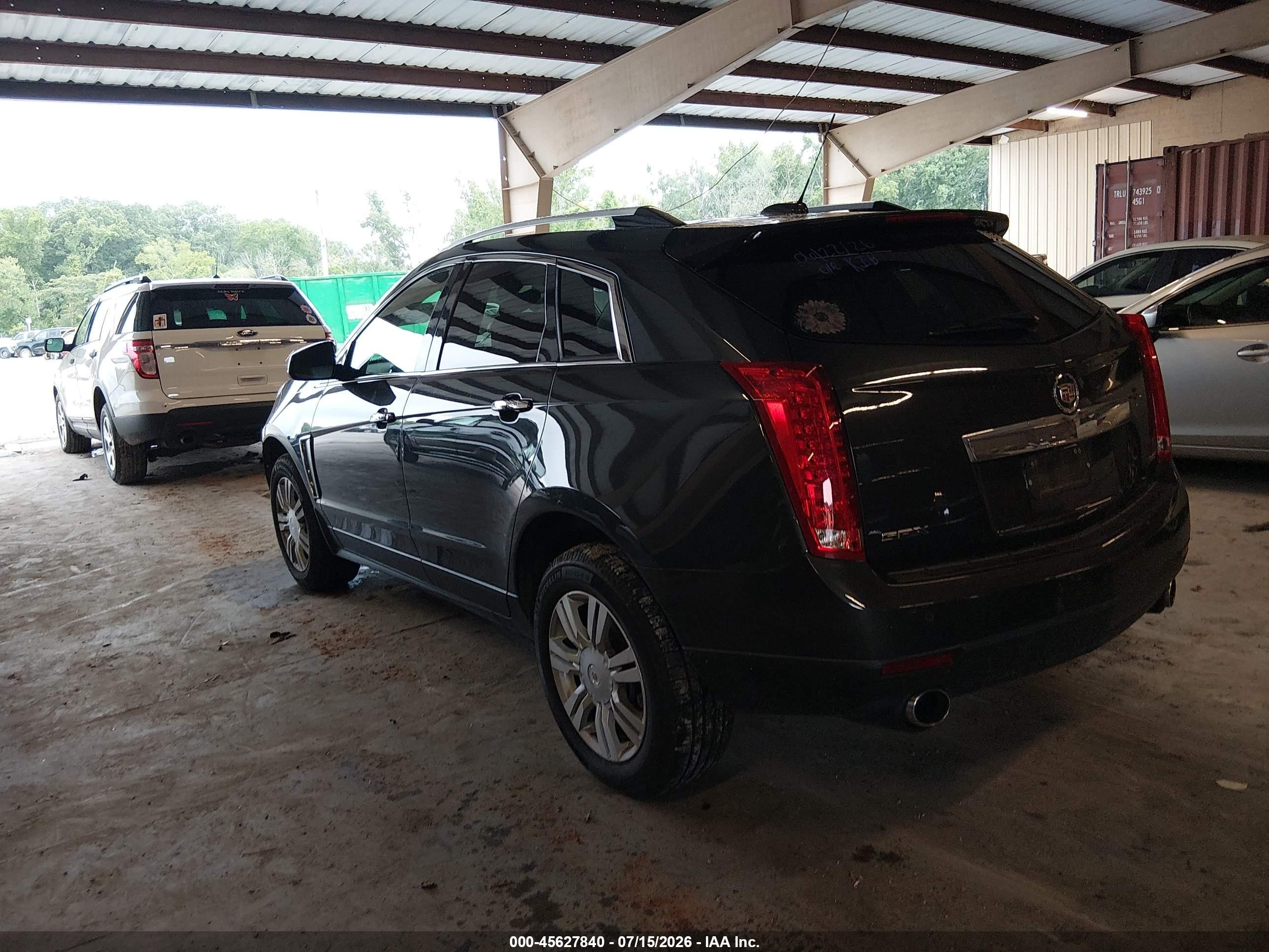 2015 Cadillac Srx Luxury Collection Черный vin: 3GYFNBE34FS557161