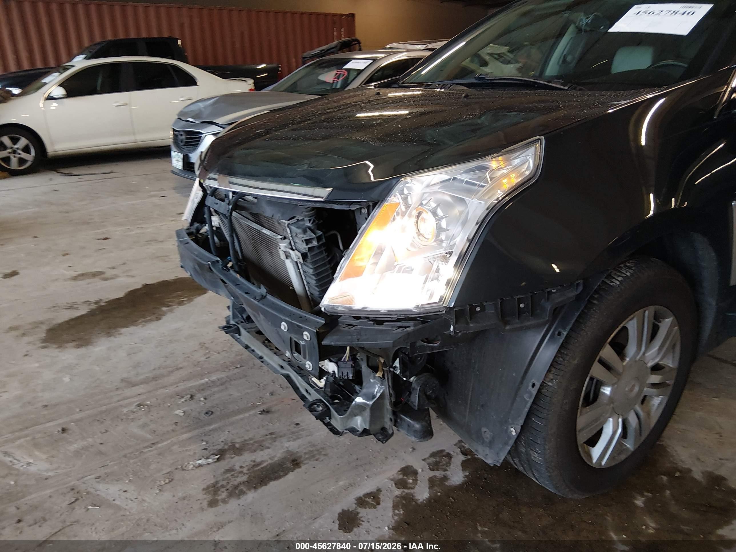2015 Cadillac Srx Luxury Collection Черный vin: 3GYFNBE34FS557161