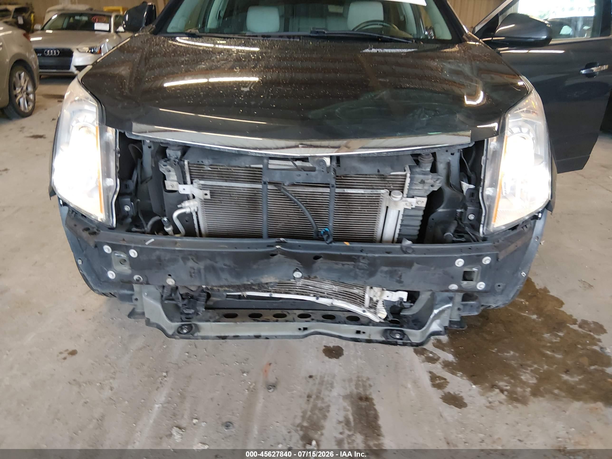 2015 Cadillac Srx Luxury Collection Черный vin: 3GYFNBE34FS557161