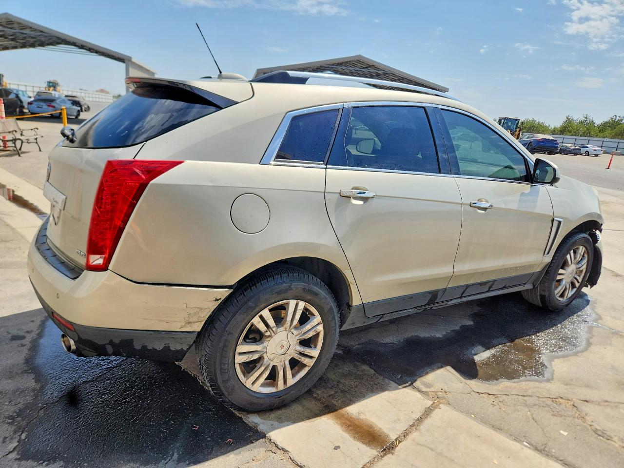 2015 Cadillac Srx Luxury Collection Tan vin: 3GYFNBE34FS584635