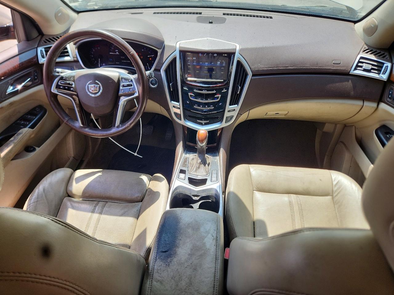 2015 Cadillac Srx Luxury Collection Tan vin: 3GYFNBE34FS584635