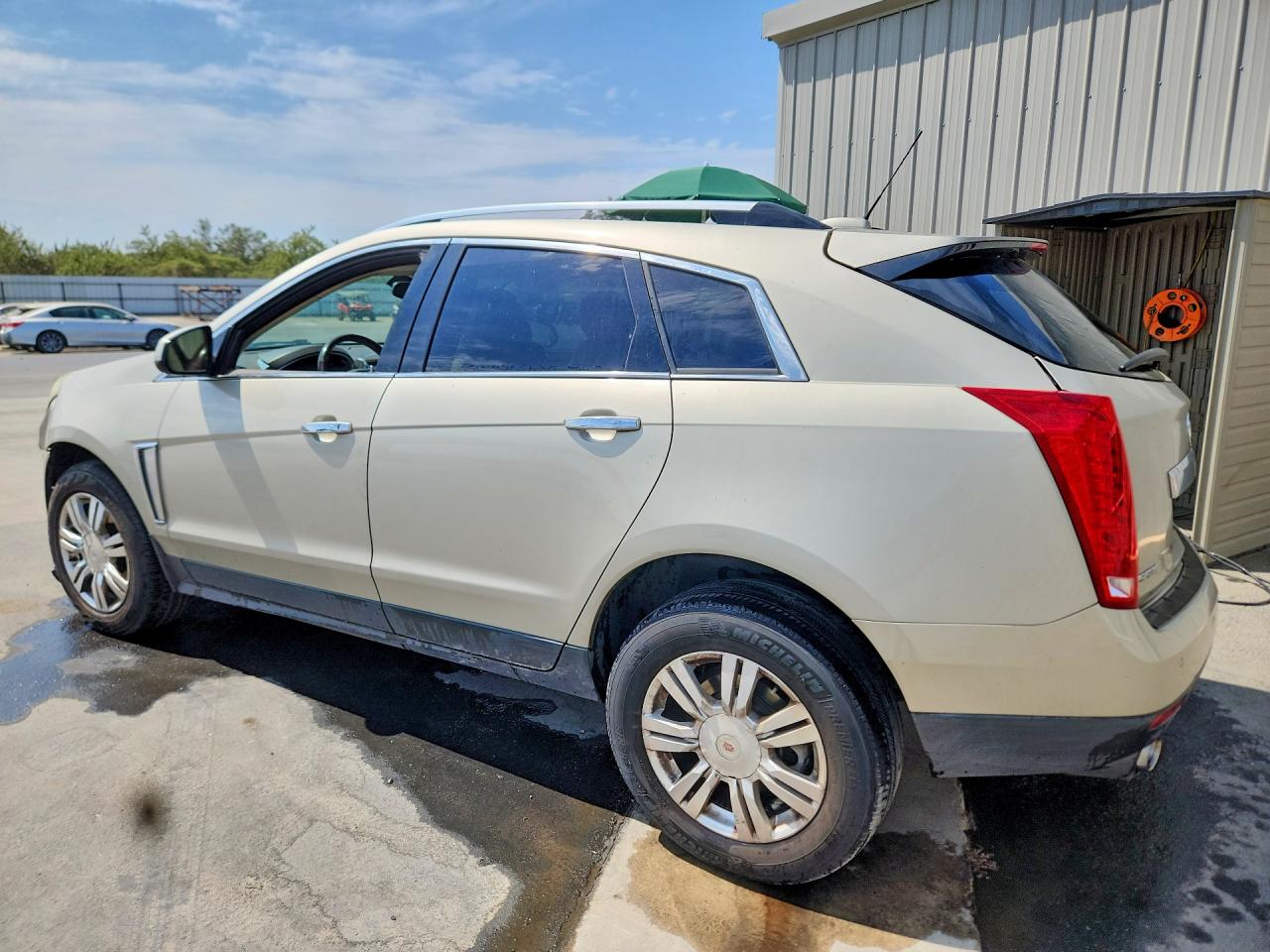 2015 Cadillac Srx Luxury Collection Tan vin: 3GYFNBE34FS584635