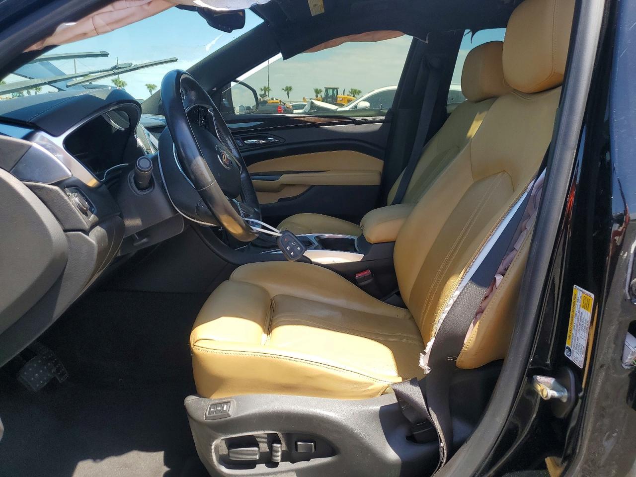 2015 Cadillac Srx Luxury Collection Черный vin: 3GYFNBE34FS587339