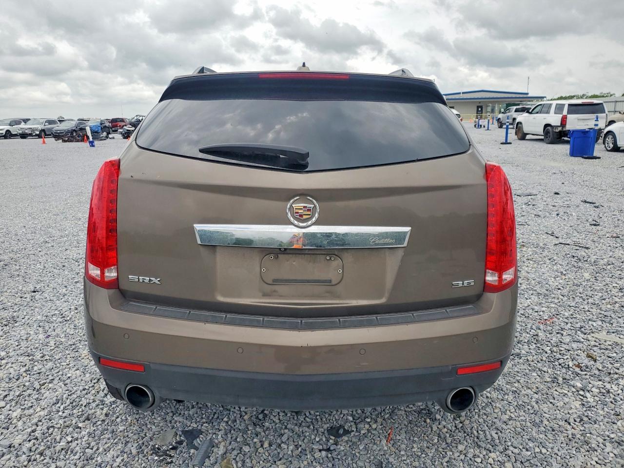 2015 Cadillac Srx Luxury Collection Brown vin: 3GYFNBE34FS599829