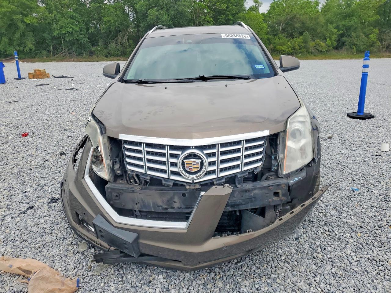 2015 Cadillac Srx Luxury Collection Brown vin: 3GYFNBE34FS599829