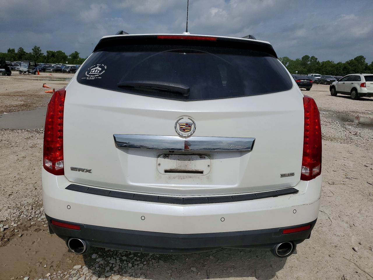 2015 Cadillac Srx Luxury Collection Белый vin: 3GYFNBE34FS607671