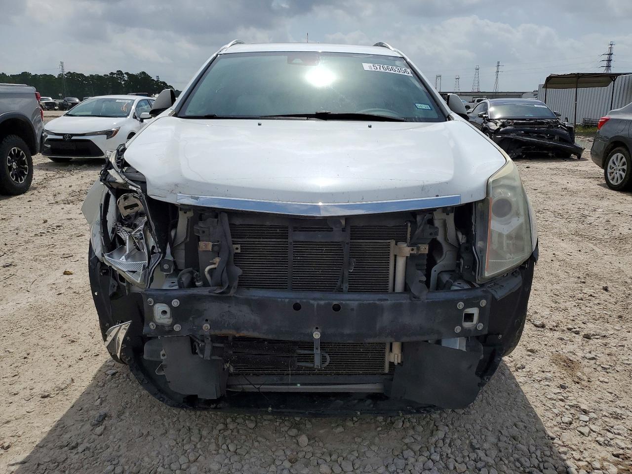 2015 Cadillac Srx Luxury Collection Белый vin: 3GYFNBE34FS607671