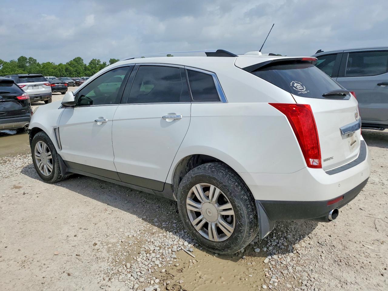 2015 Cadillac Srx Luxury Collection Белый vin: 3GYFNBE34FS607671