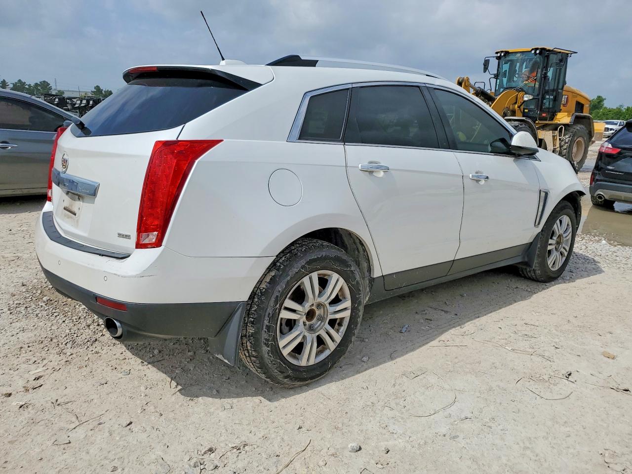 2015 Cadillac Srx Luxury Collection Белый vin: 3GYFNBE34FS607671