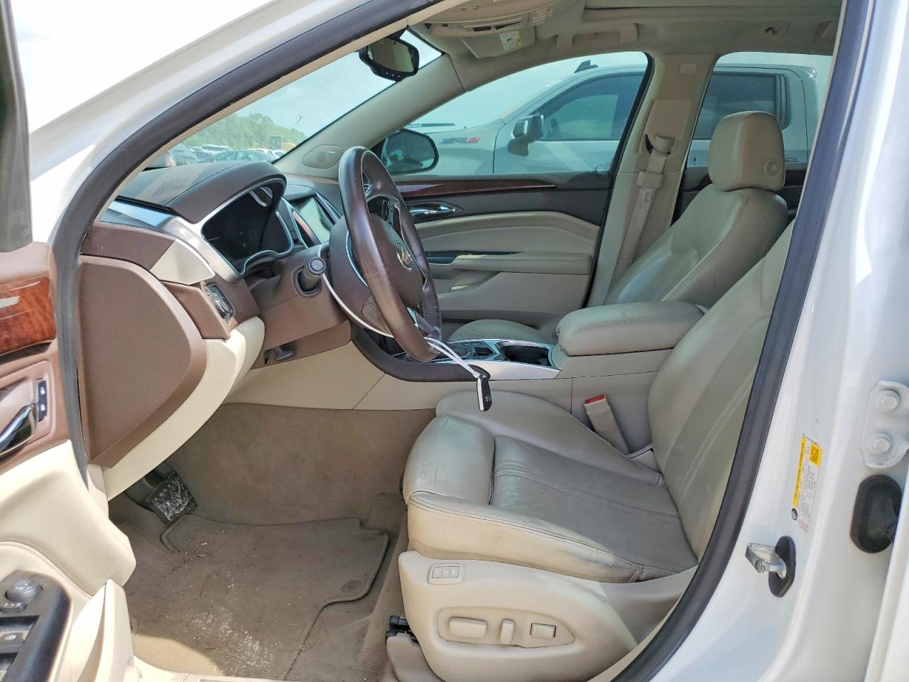 2015 Cadillac Srx Luxury Collection Белый vin: 3GYFNBE34FS607671