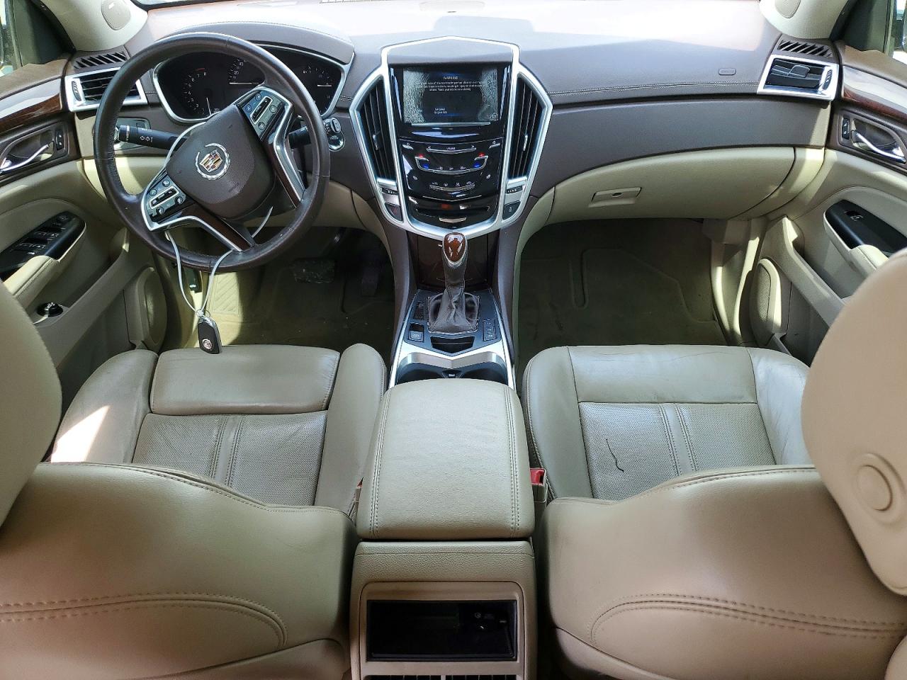 2015 Cadillac Srx Luxury Collection Белый vin: 3GYFNBE34FS607671