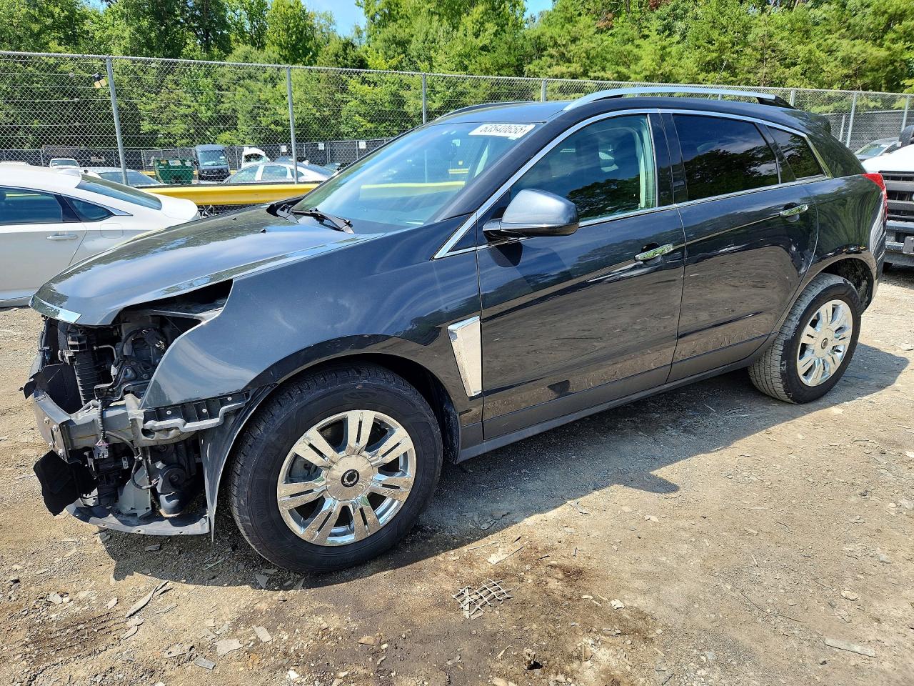 2015 Cadillac Srx Luxury Collection Gray vin: 3GYFNBE34FS607816