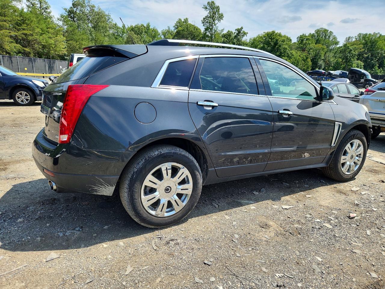 2015 Cadillac Srx Luxury Collection Gray vin: 3GYFNBE34FS607816