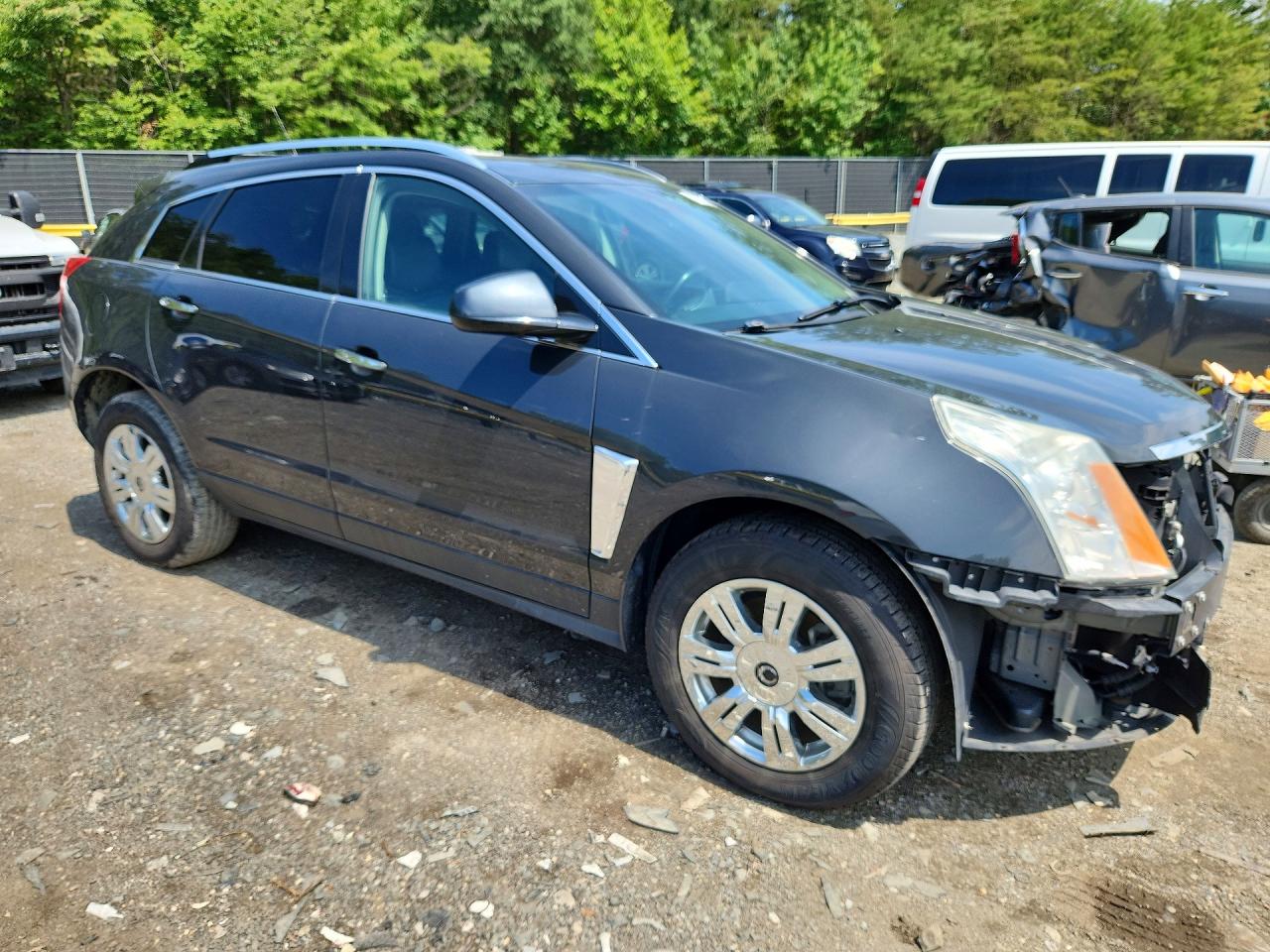 2015 Cadillac Srx Luxury Collection Gray vin: 3GYFNBE34FS607816