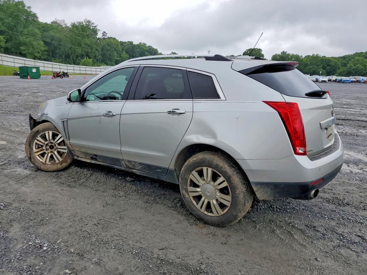 2015 Cadillac Srx Base Silver vin: 3GYFNBE34FS609453
