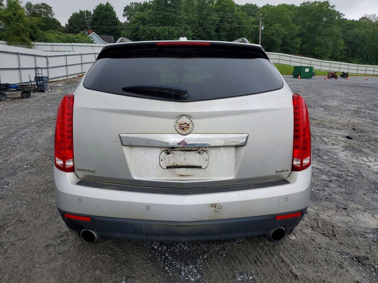 2015 Cadillac Srx Base Silver vin: 3GYFNBE34FS609453