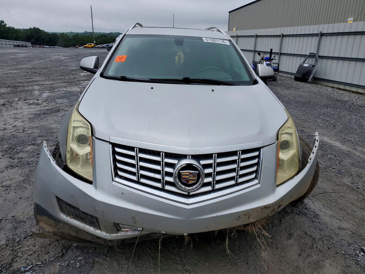 2015 Cadillac Srx Base Silver vin: 3GYFNBE34FS609453