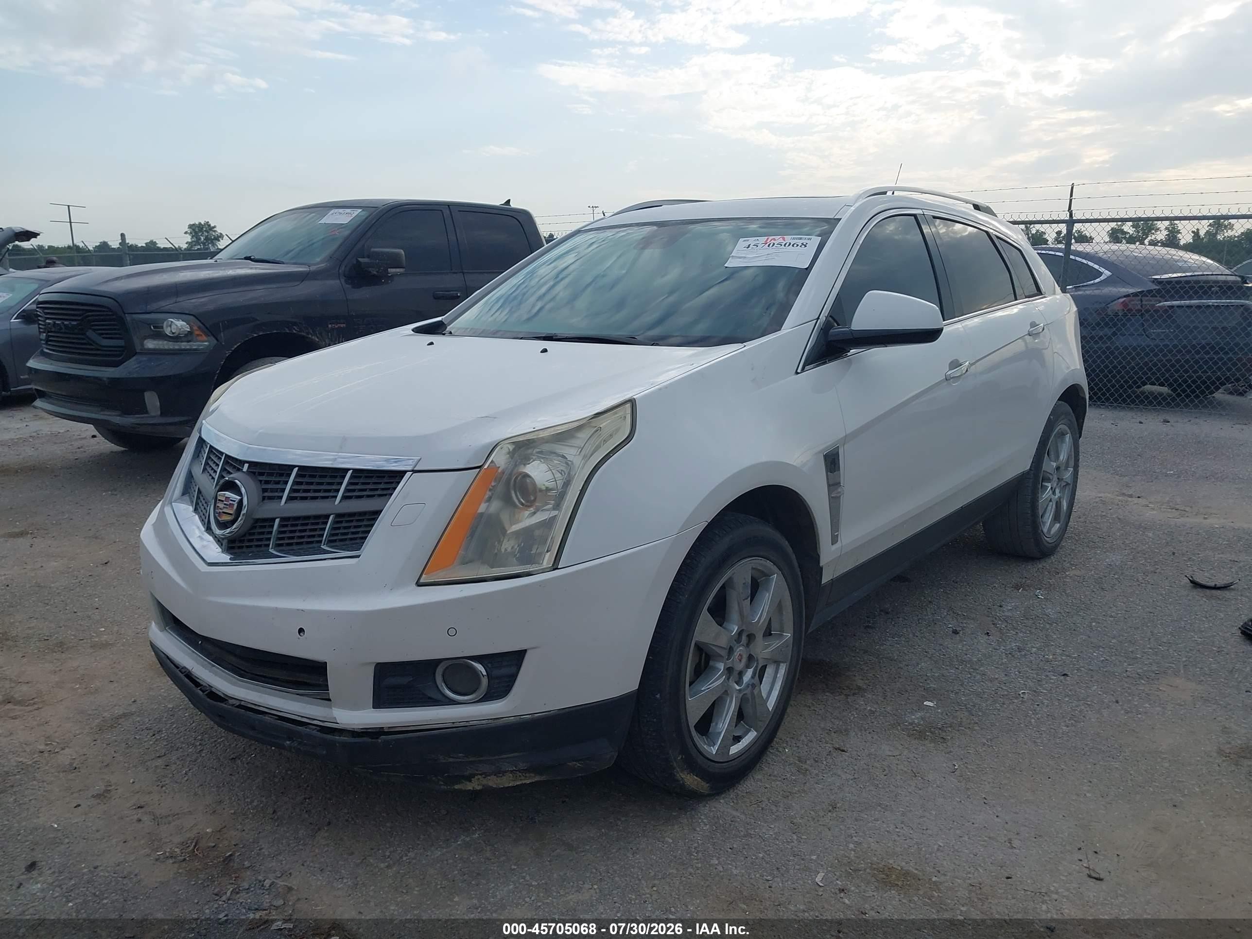 2012 Cadillac Srx Performance Collection White vin: 3GYFNBE35CS604922