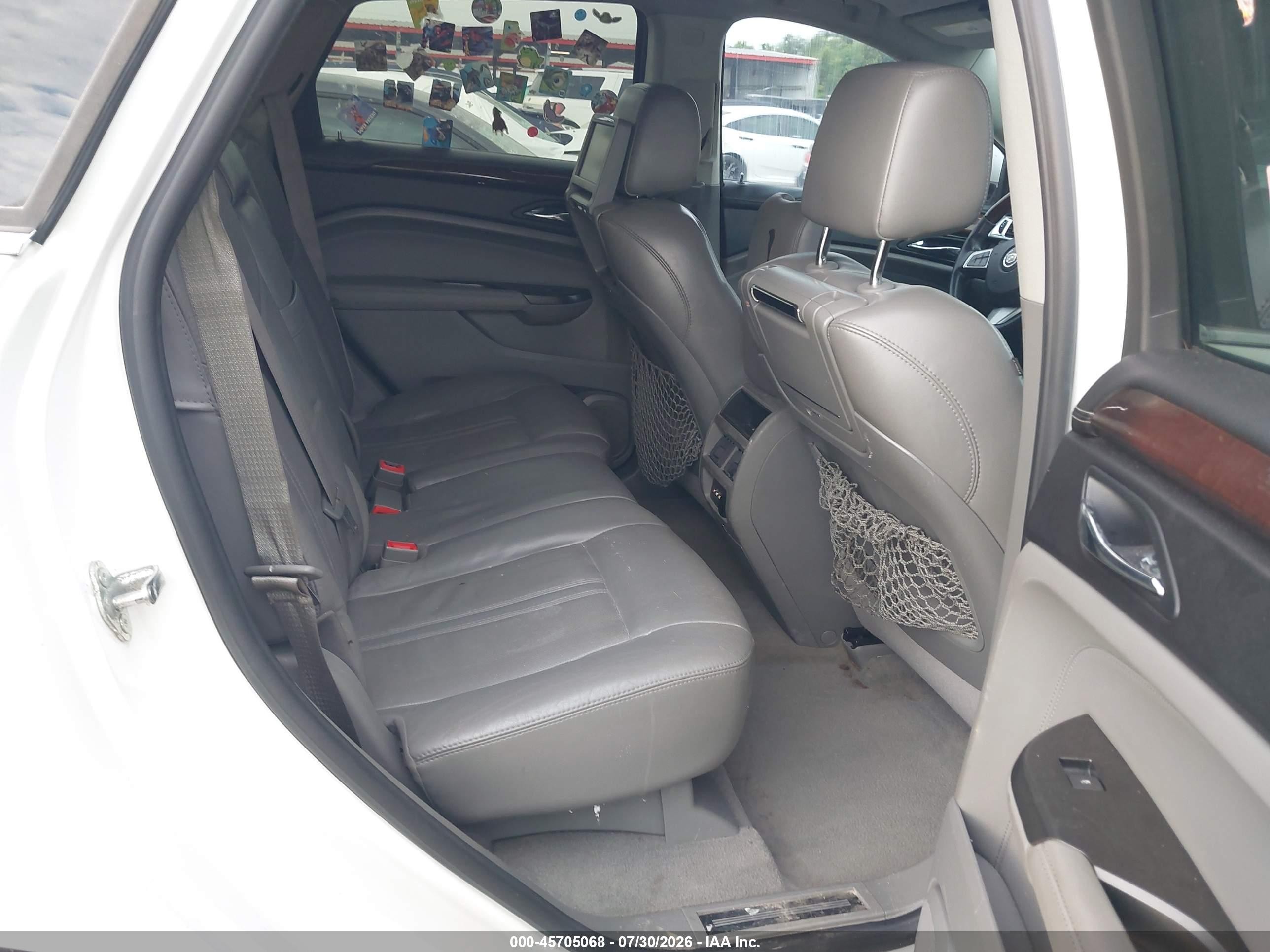 2012 Cadillac Srx Performance Collection White vin: 3GYFNBE35CS604922