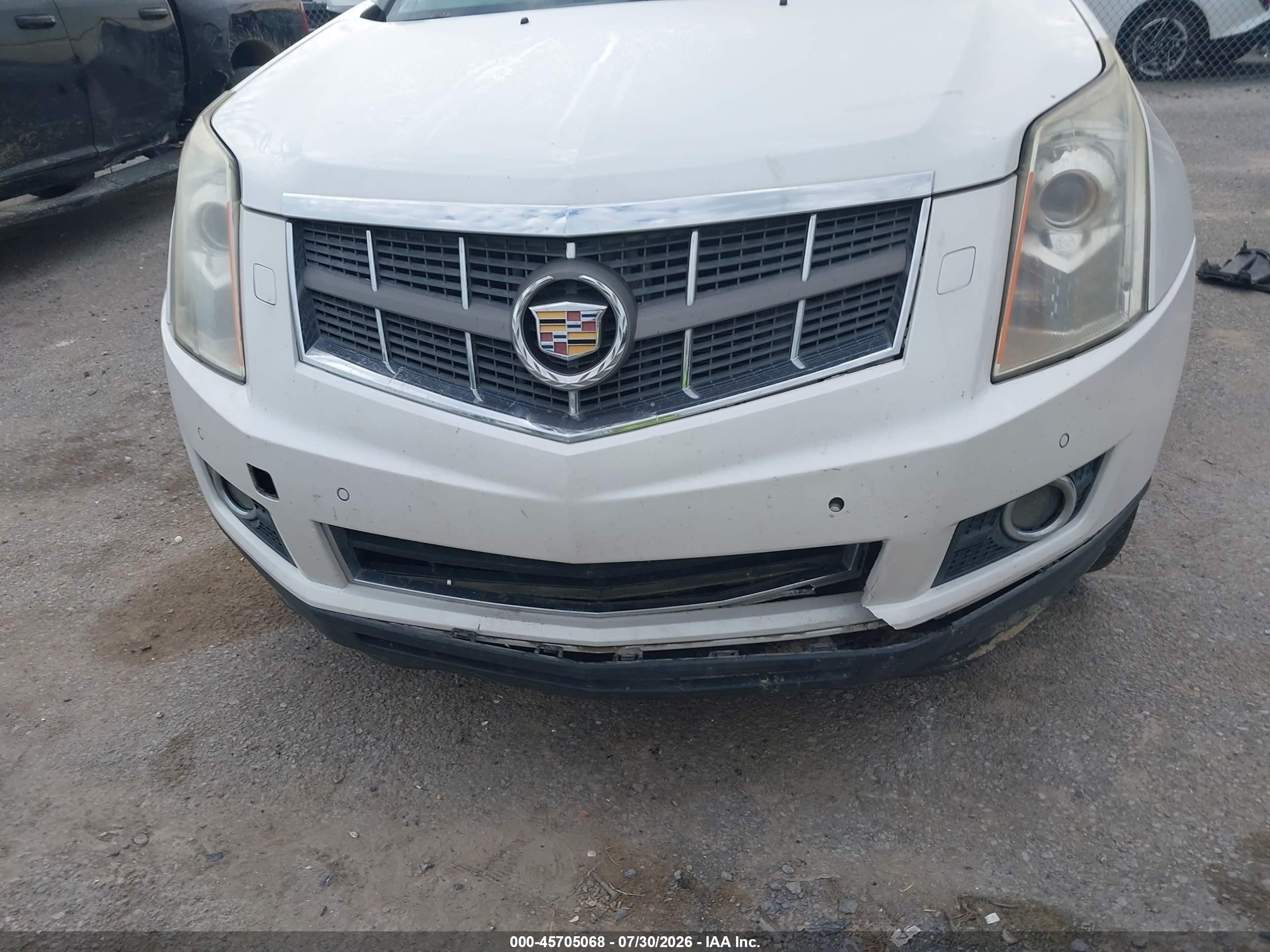 2012 Cadillac Srx Performance Collection White vin: 3GYFNBE35CS604922