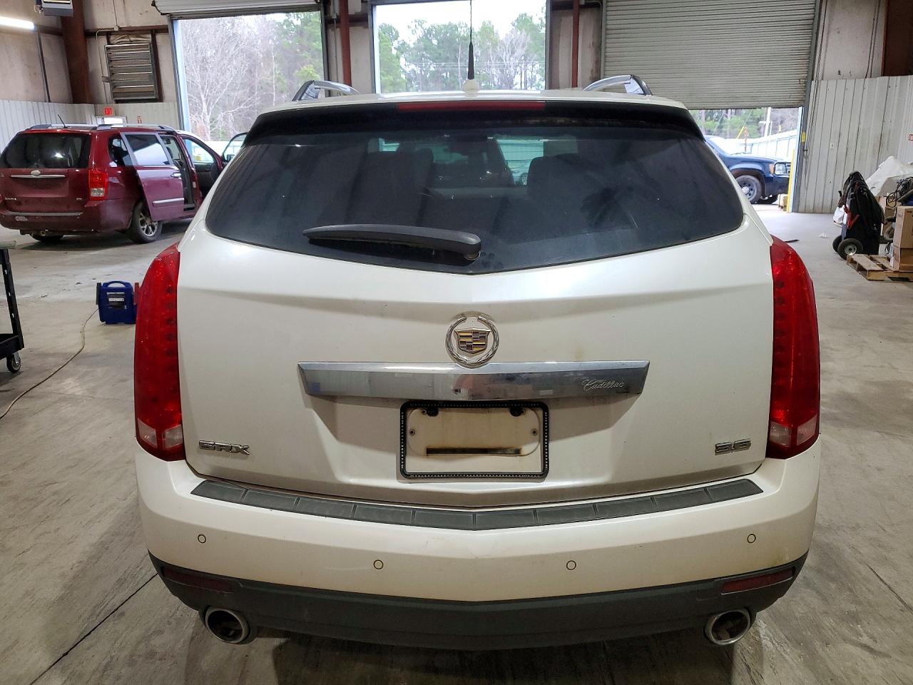 2012 Cadillac Srx Performance Collection White vin: 3GYFNBE35CS605522