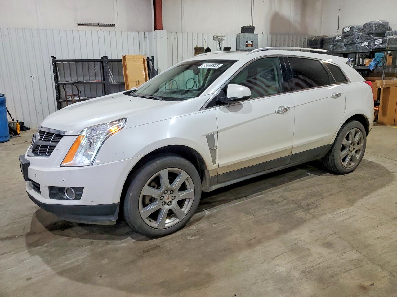 2012 Cadillac Srx Performance Collection White vin: 3GYFNBE35CS605522