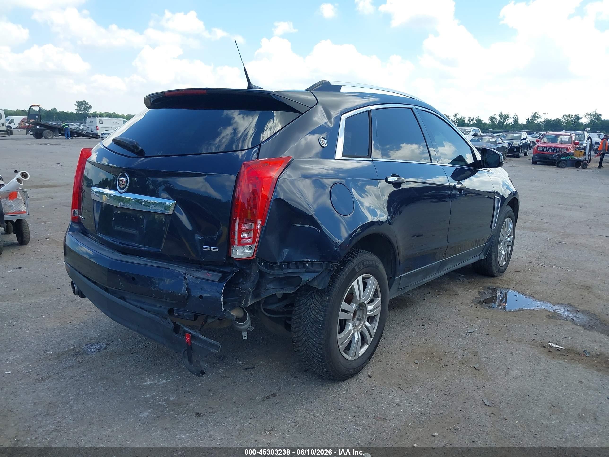 2014 Cadillac Srx Luxury Collection Gray vin: 3GYFNBE35ES546376