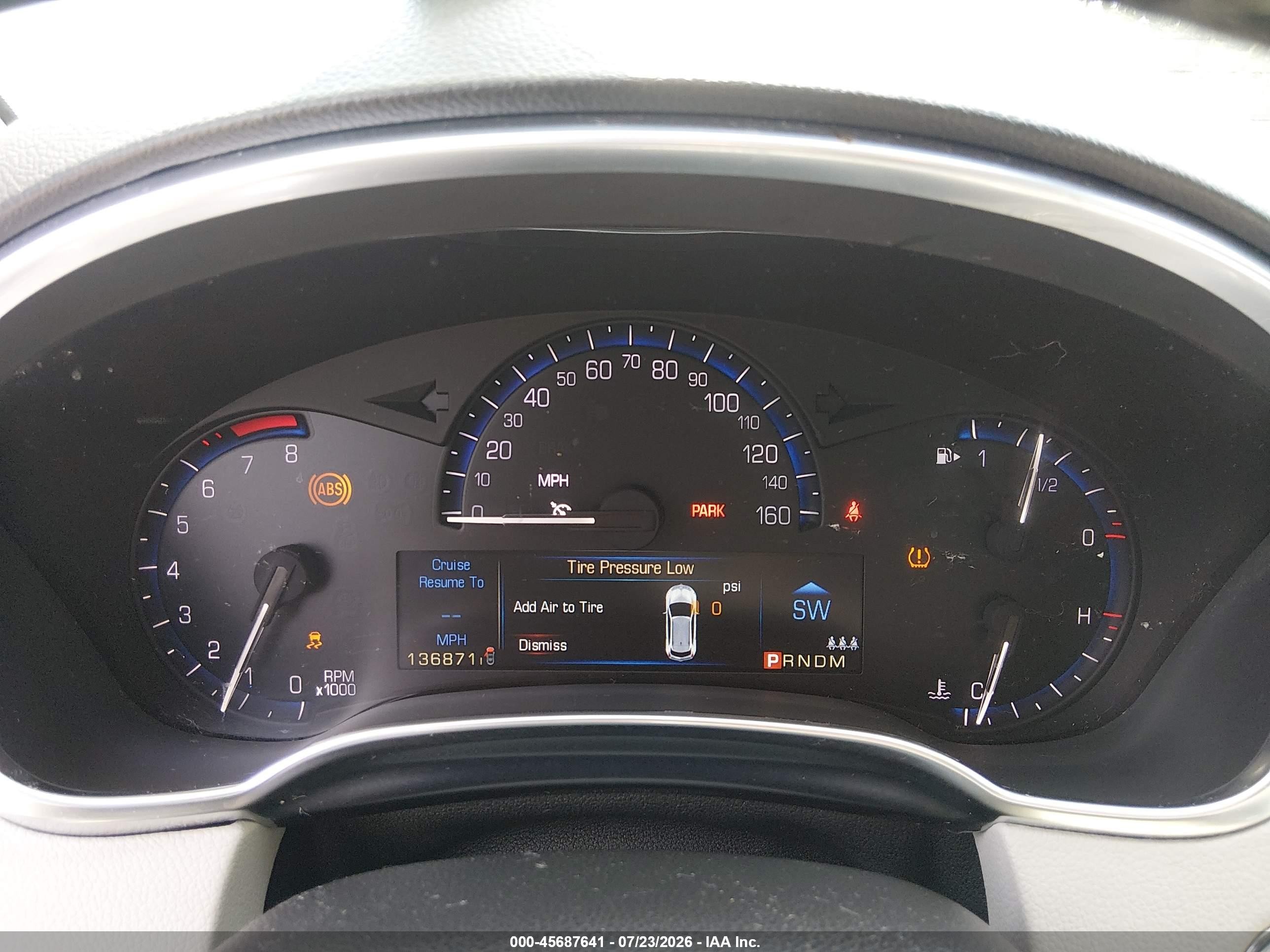2014 Cadillac Srx Luxury Collection Dark Blue vin: 3GYFNBE35ES580382