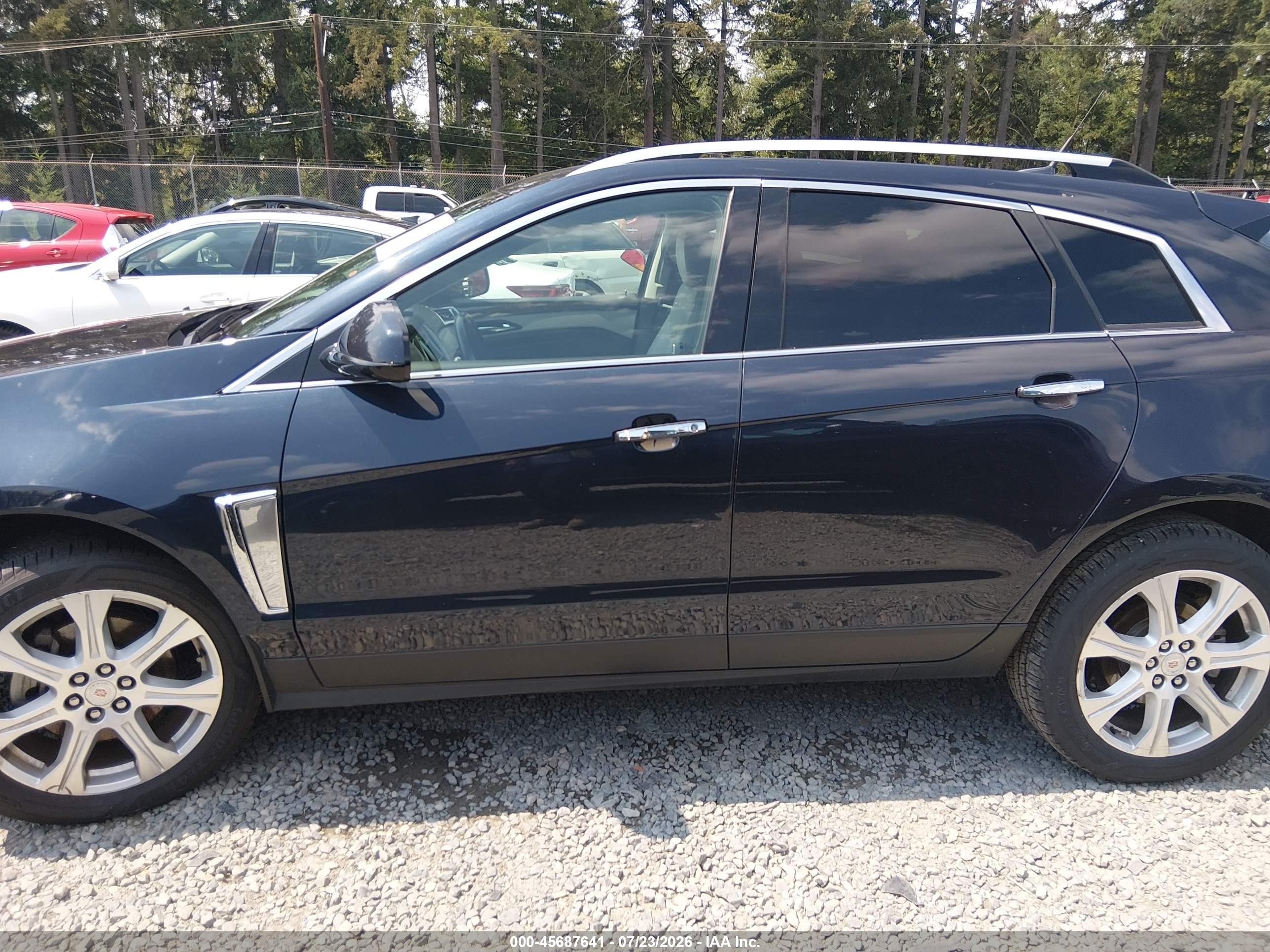 2014 Cadillac Srx Luxury Collection Dark Blue vin: 3GYFNBE35ES580382