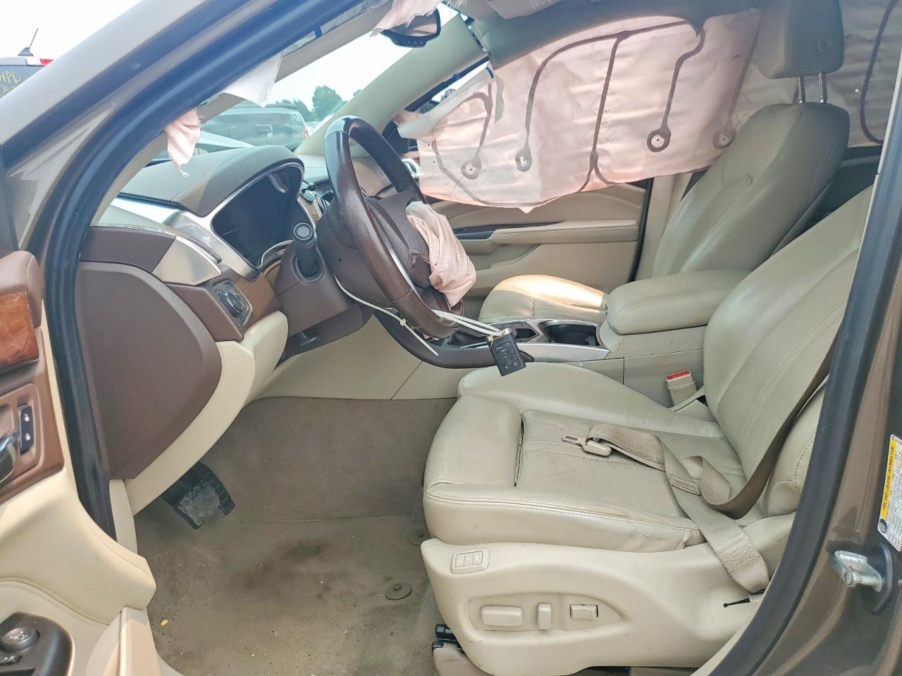 2014 Cadillac Srx Luxury Collection Коричневый vin: 3GYFNBE35ES590233