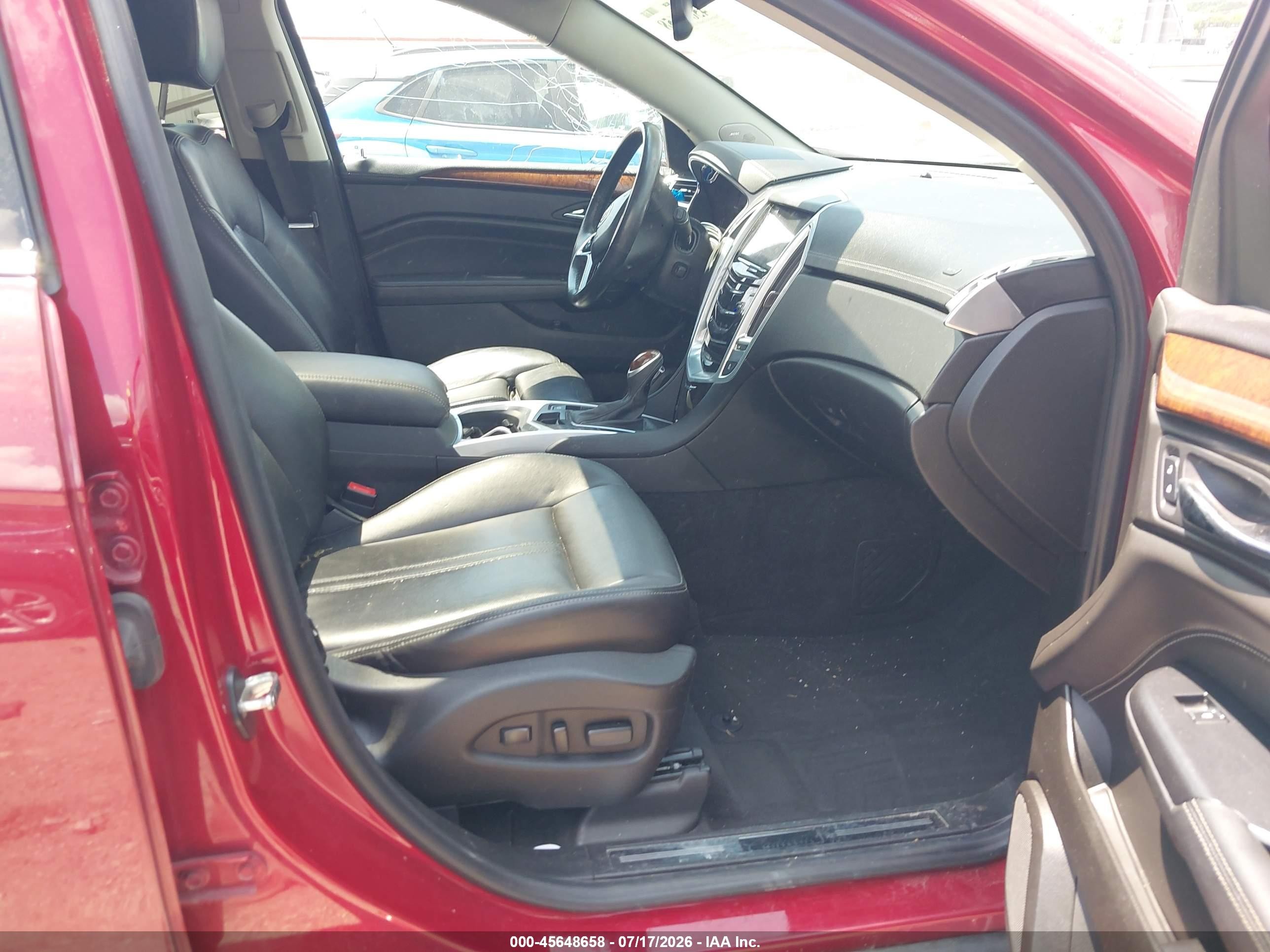 2014 Cadillac Srx Luxury Collection Красный vin: 3GYFNBE35ES597361